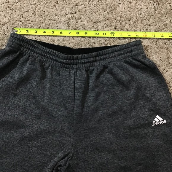 Adidas Unisex Men's or Women's Cotton Warm-Up Pants Heather Grey XL - Picture 6 of 12